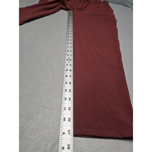 Lululemon On The Fly 7/8 Pants Size 6 Rustic Clay High Rise Drawstring Athleisur - Picture 9 of 12